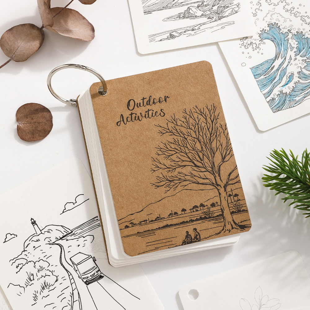 Coloring Book Portable Loose L – Art Sketchbook Ring recenzja i cena