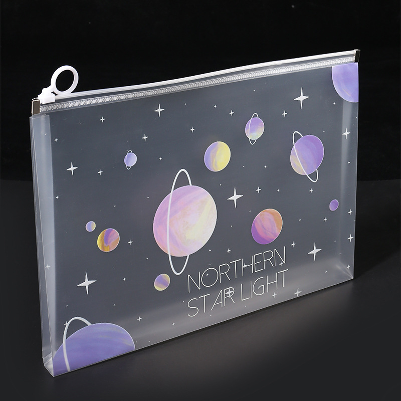 4/12pcs A4 Space Zipper Folder – Supply Of Office Stationery recenzja i cena