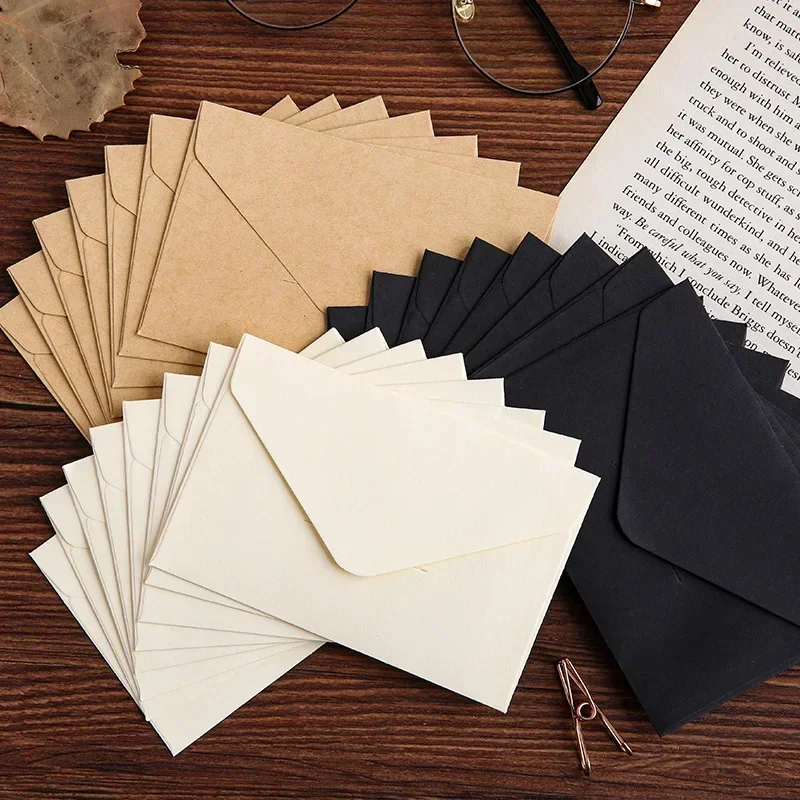 20/40/80PCS Classical White Bl – Letter Envelope Kraft recenzja i cena