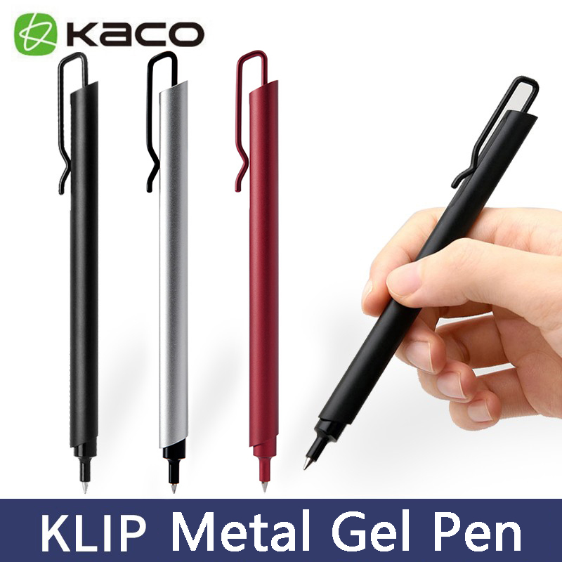 Kaco Metal Gel Pen 0.5MM Black – Stationery Supplies Business recenzja i cena