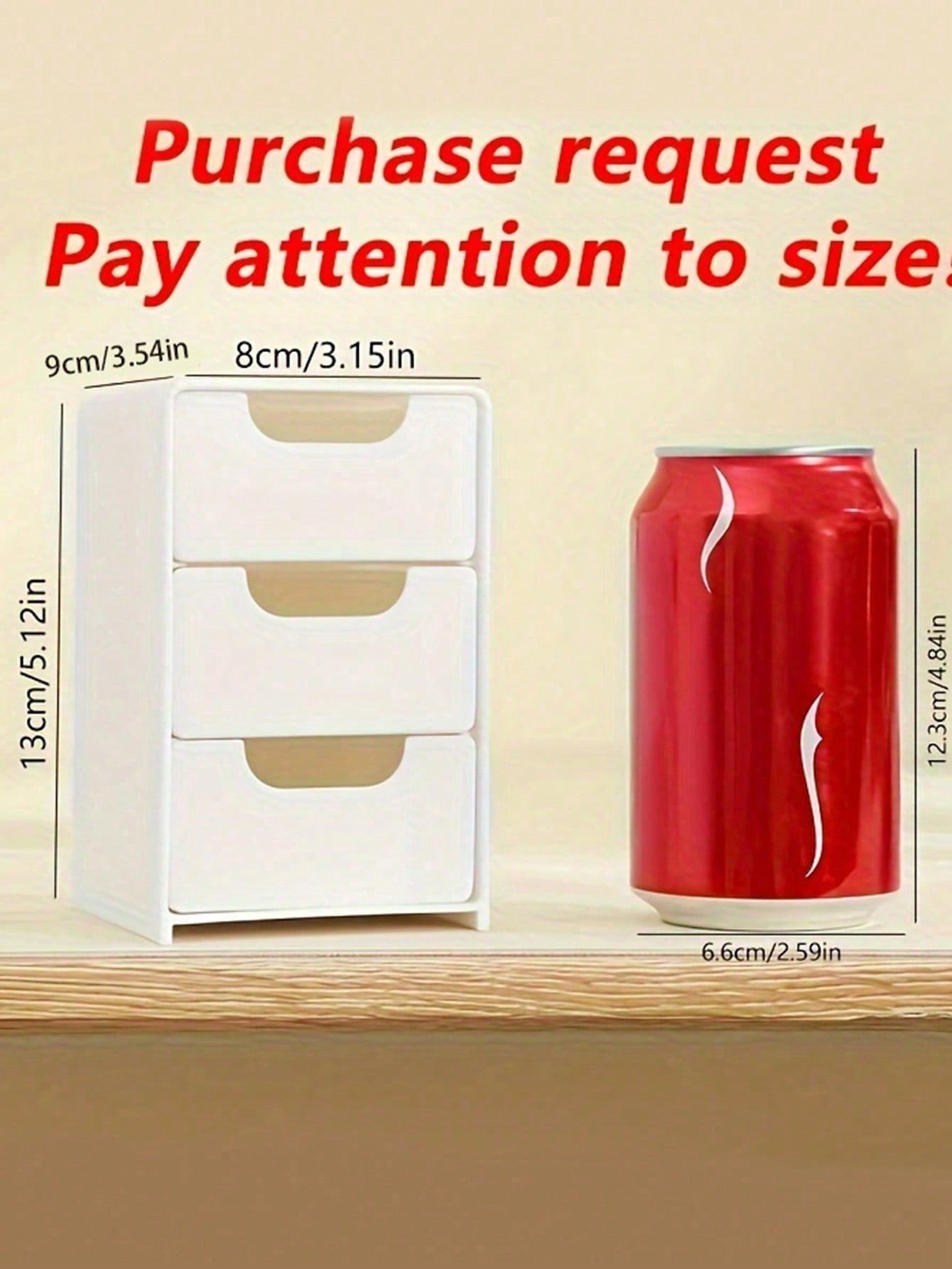 1pc Mini 3-Tier ABS Plastic De – Stationery And Office Supply Stores recenzja i cena